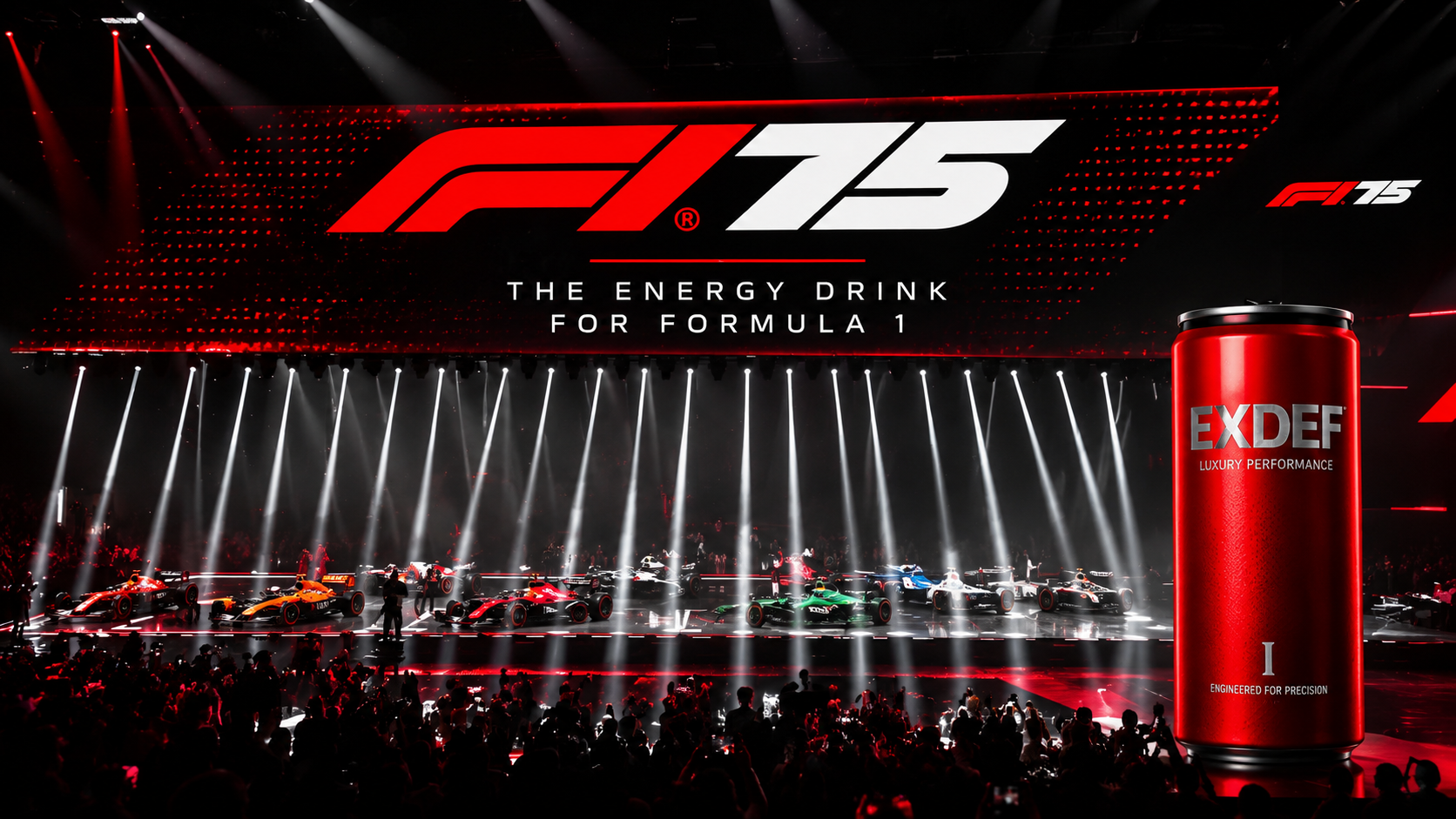 ExDef F1 75 — The Energy Drink for Formula 1