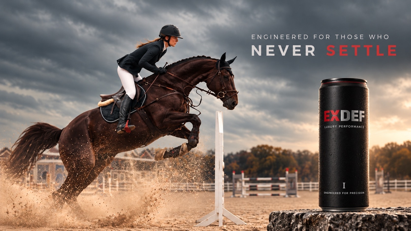 ExDef Equestrian — Never Settle