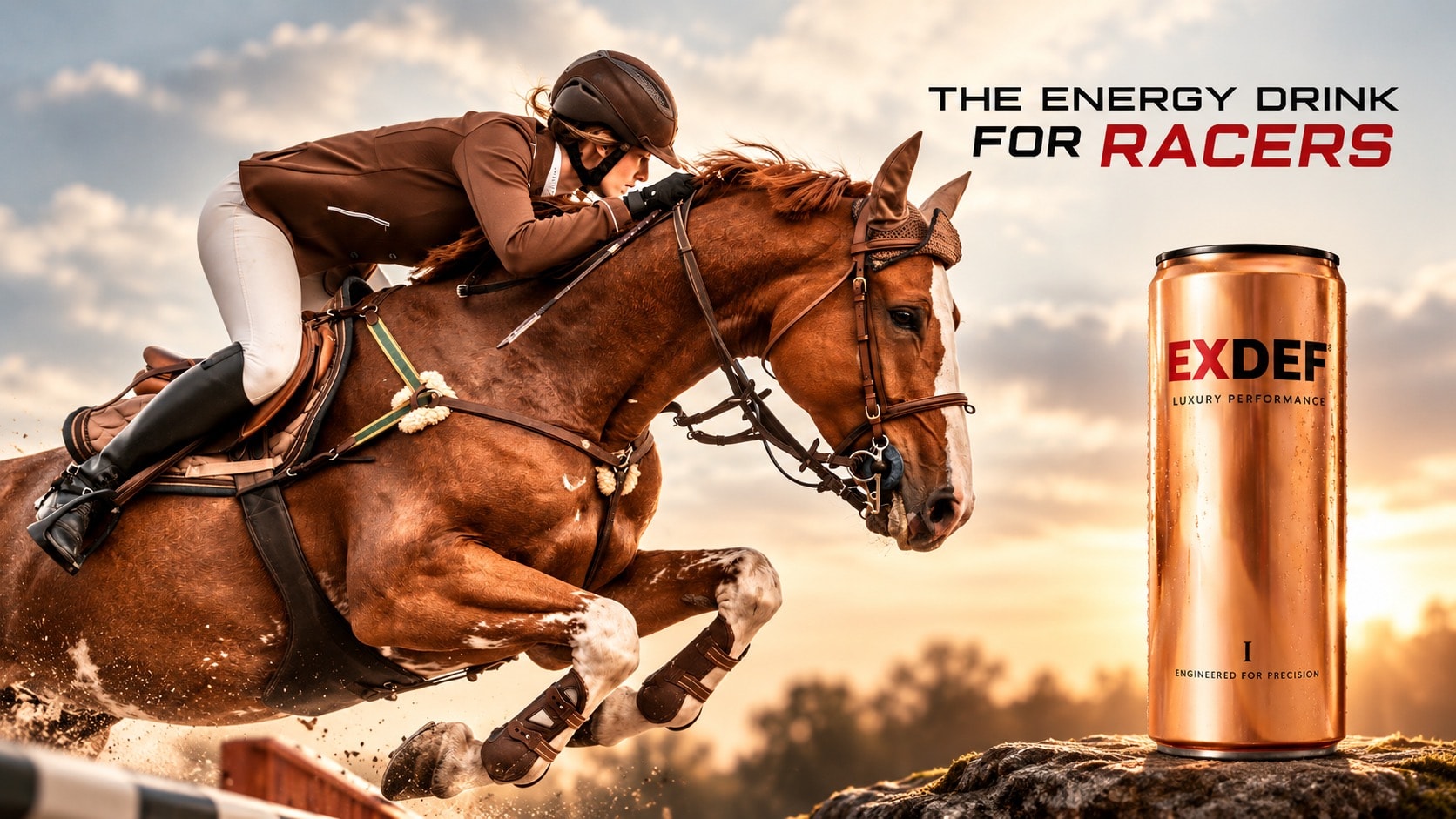 ExDef — The Energy Drink for Racers
